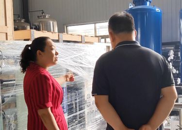 山西客戶(hù)來(lái)廠(chǎng)參觀(guān)